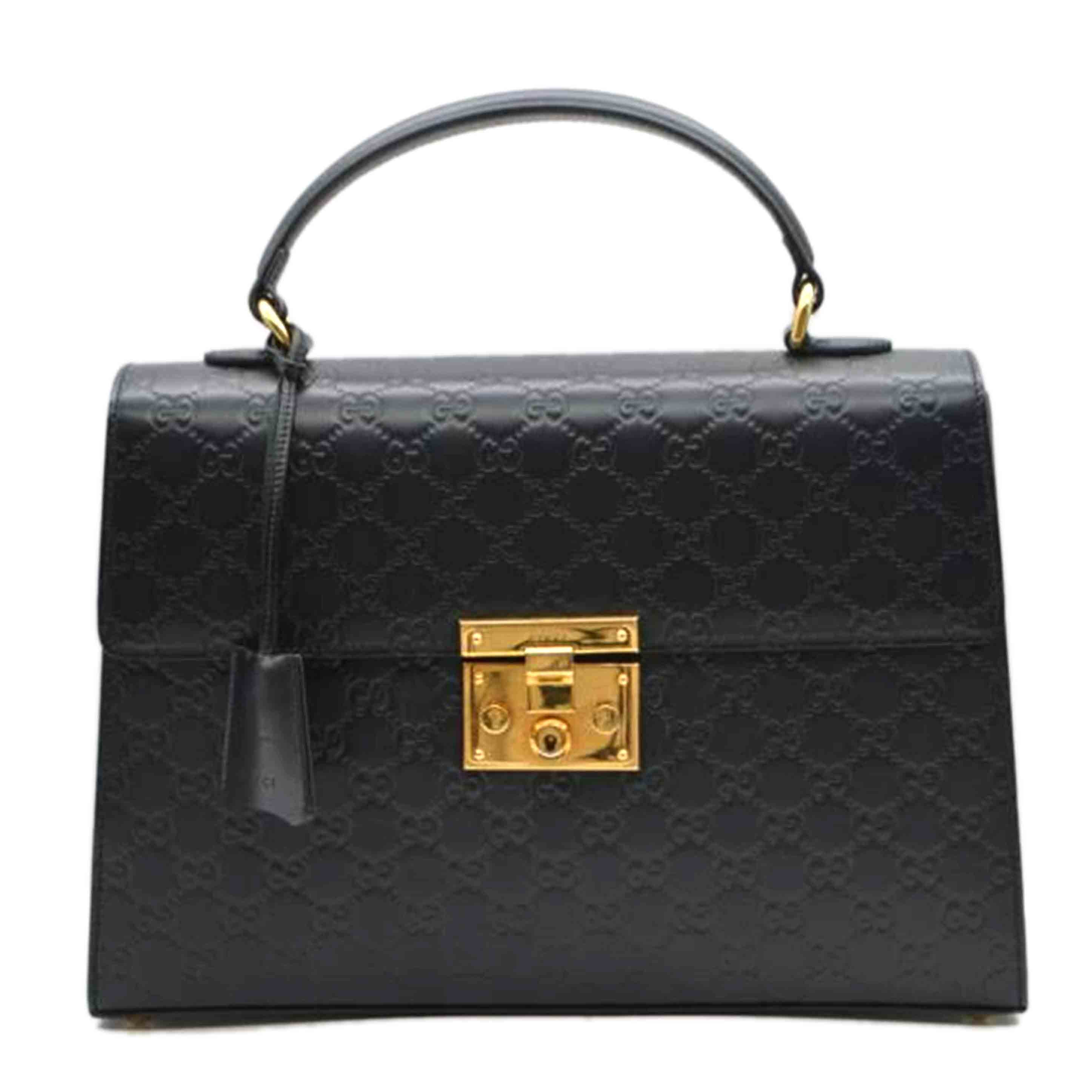 GUCCI グッチ/グッチシマレザーハンド／ノワール/428208//520***/ABランク/89