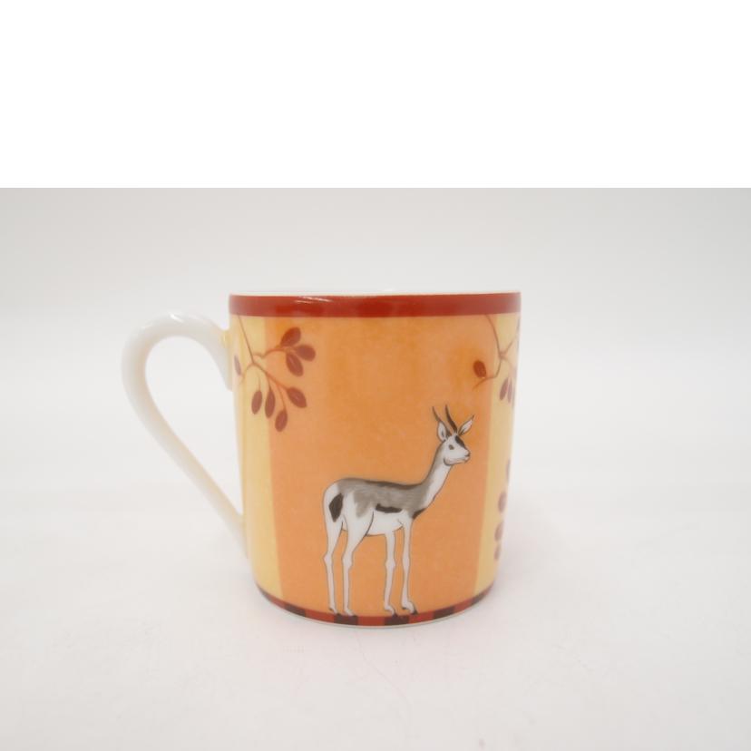 HERMES エルメス/デミタス　カップ＆ソーサー/AFRICA//Sランク/69