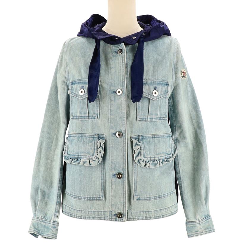 MONCLER モンクレール/RESINITE　デニムナイロンジャケット/D10934500886//ｻｲｽﾞ:0/ABランク/91