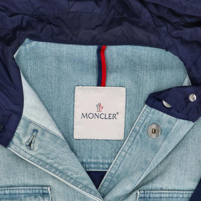 MONCLER モンクレール/RESINITE　デニムナイロンジャケット/D10934500886//ｻｲｽﾞ:0/ABランク/91