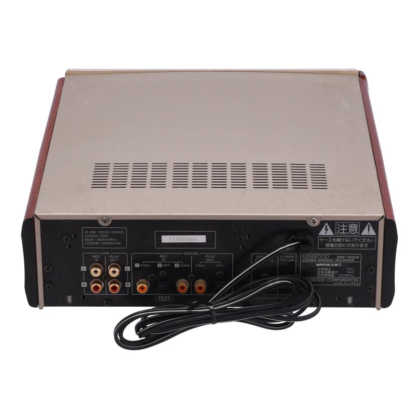 KENWOOD ケンウッド/MDレコーダー/DMF-7002S//71000066/Cランク/75