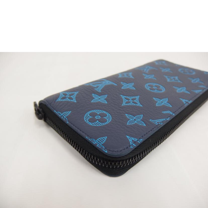 LV ルイ・ヴィトン/ジッピーウォレット・ヴェルティカル　／モノグラムシャドー/M80423//ICﾀ**/ABランク/82