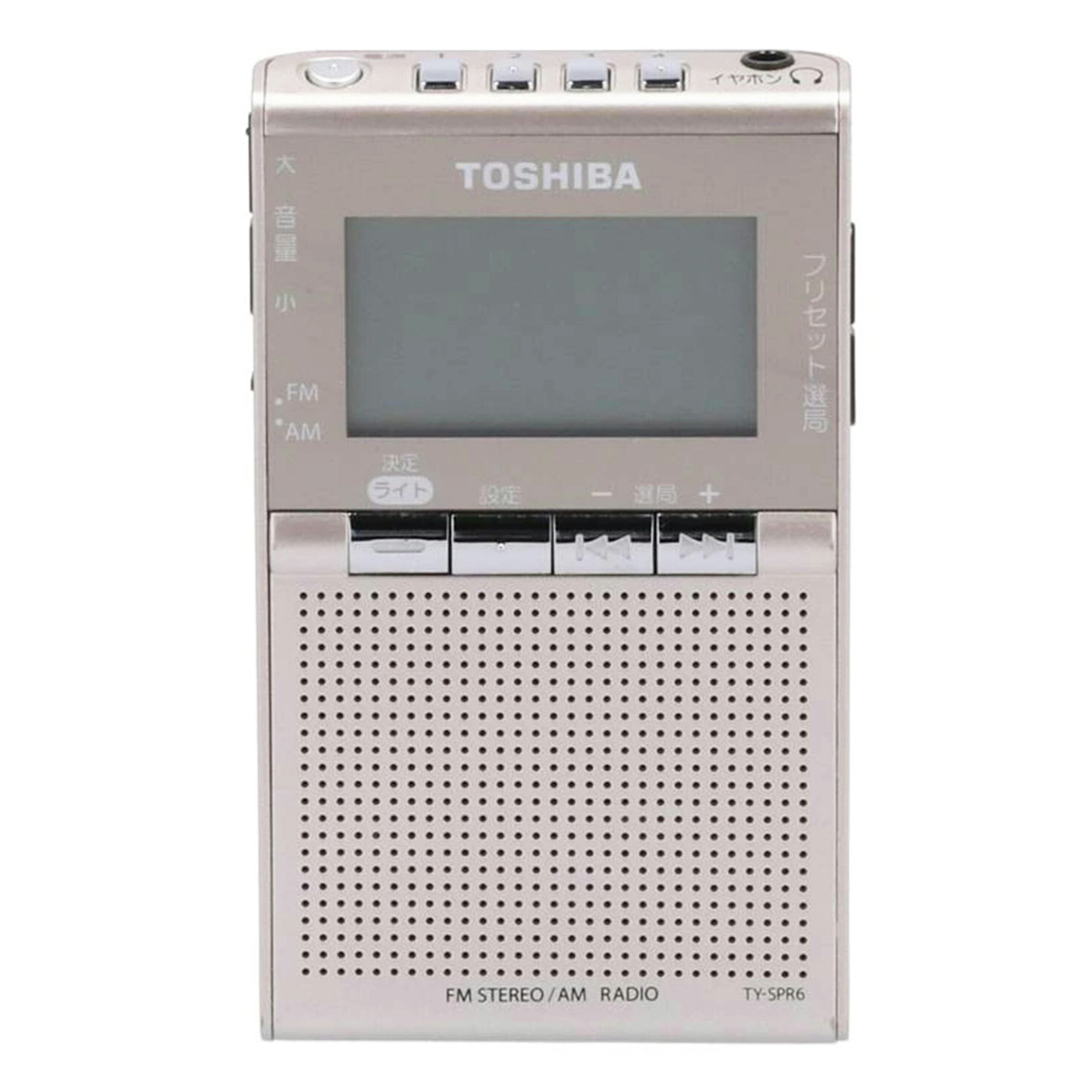 TOSHIBA 東芝　/東芝ポケットラジオ/TY-SPR6//230702774N0/Bランク/84