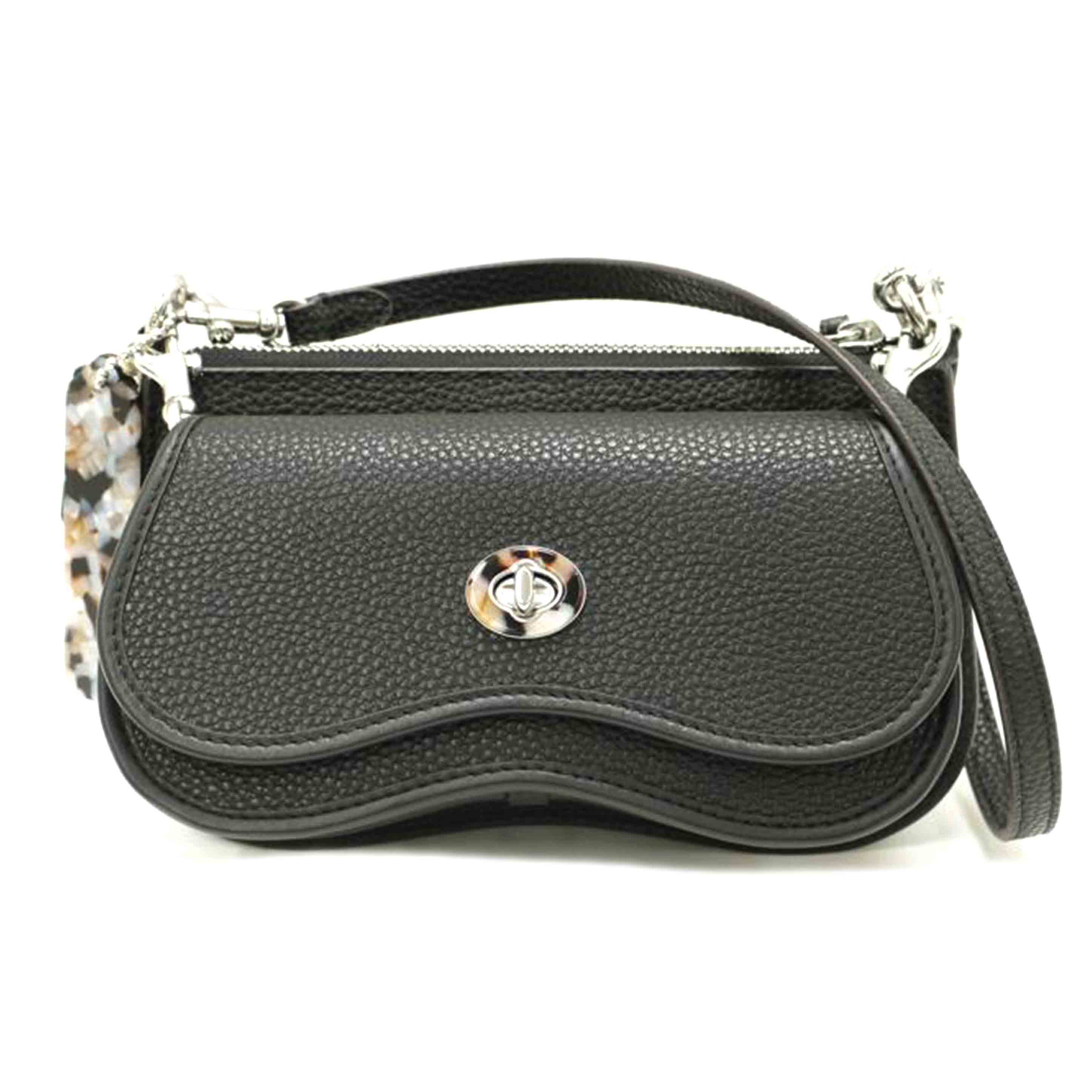 COACH コーチ/ウェイビーダブルポーチショルダー／ブラック/CT381//M23**/SAランク/69