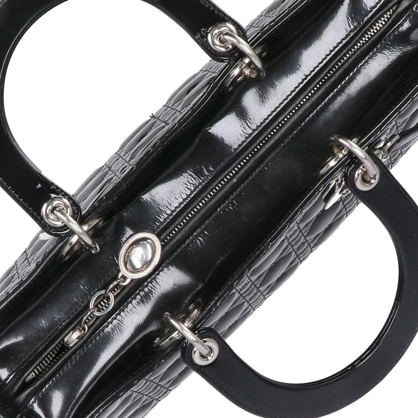 Dior　 ディオール/レディーディオールパテントレザーカナージュ2wayトート//13-*******/Aランク/24