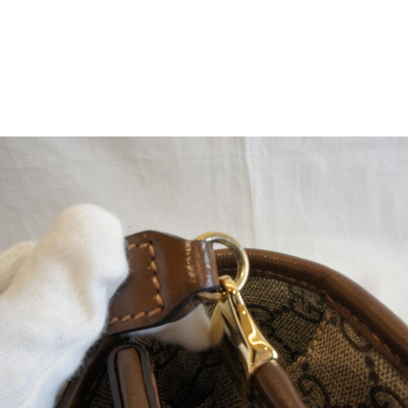 GUCCI グッチ/GGスプリームインターロッキングGミニクロスボディバッグ/671620//525***/SAランク/92