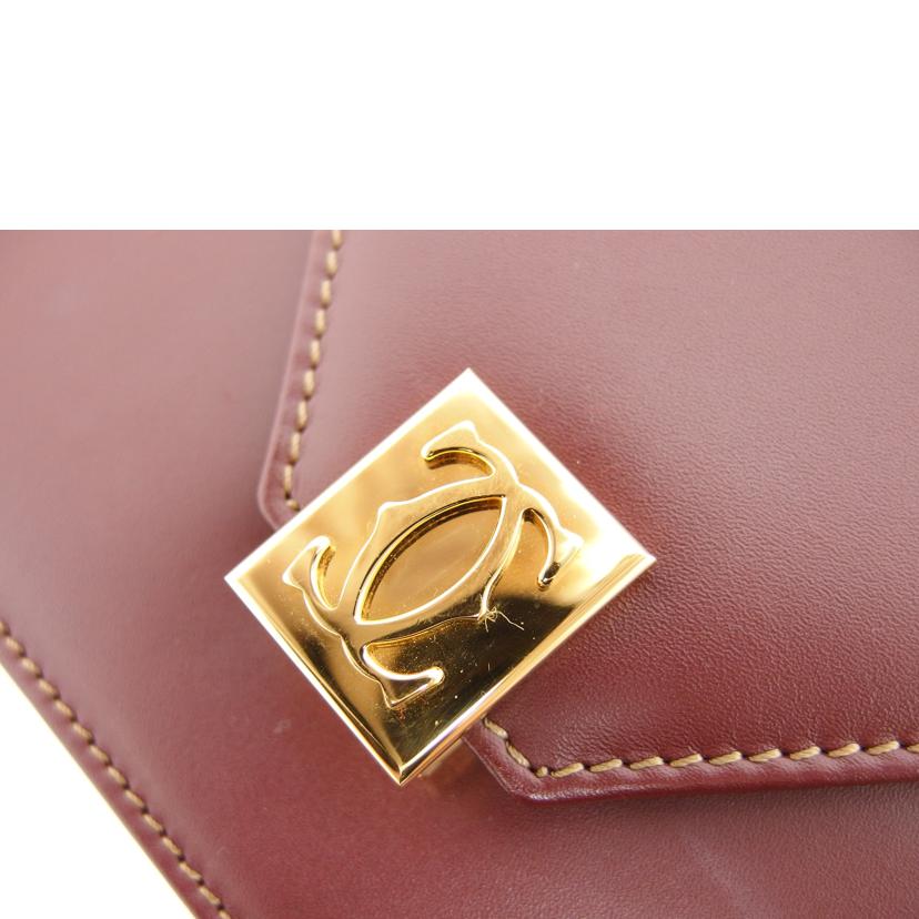 Cartier カルティエ　ショルダーバッグ/マストラインショルダーバッグ／ボルドー//ABランク/04