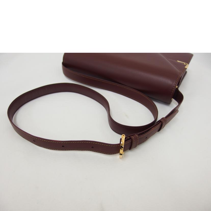 Cartier カルティエ　ショルダーバッグ/マストラインショルダーバッグ／ボルドー//ABランク/04