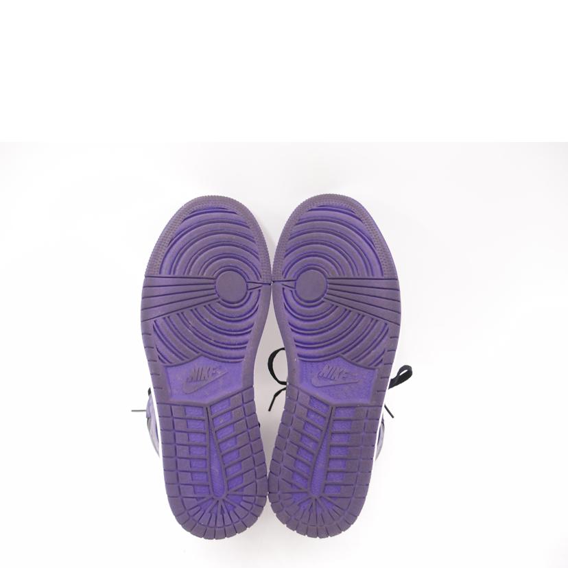 NIKE ナイキ/エアジョーダン1レトロHIGH／パープル/555088-500//Aランク/69