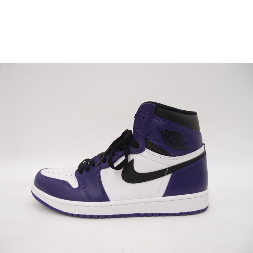 NIKE ナイキ/エアジョーダン1レトロHIGH／パープル/555088-500//Aランク/69