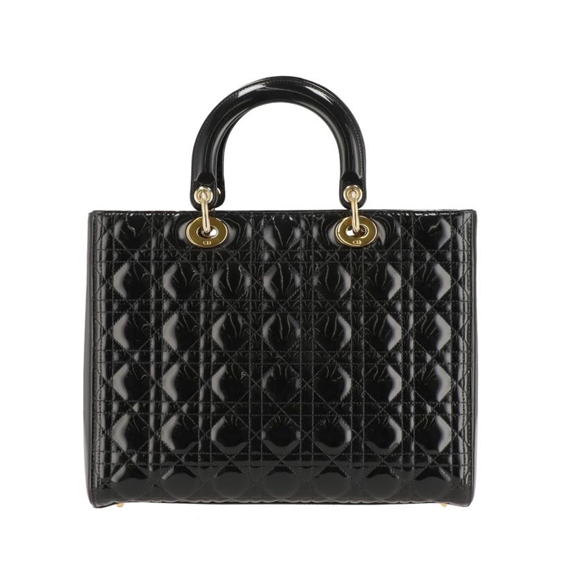 ChristianDior　 クリスチャンディオール/レディーディオールパテントレザーカナージュ2wayハンド/VRB44560//17-*******/ABランク/24