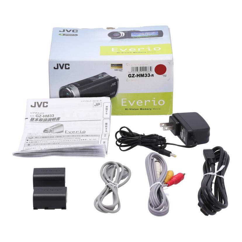 JVC JVCケンウッド　/ビデオカメラ／Everio/GZ-HM33//148G0571/Bランク/67