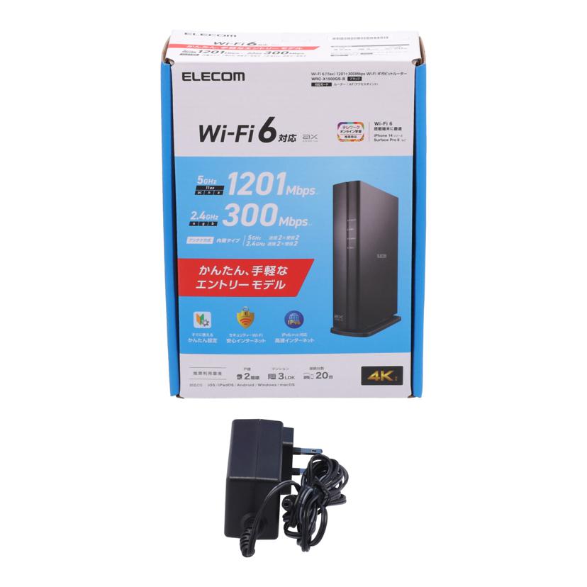 ELECOM エレコム　/無線LANルーター/WRC-X1500GS-B//0932L643805118A/Bランク/67