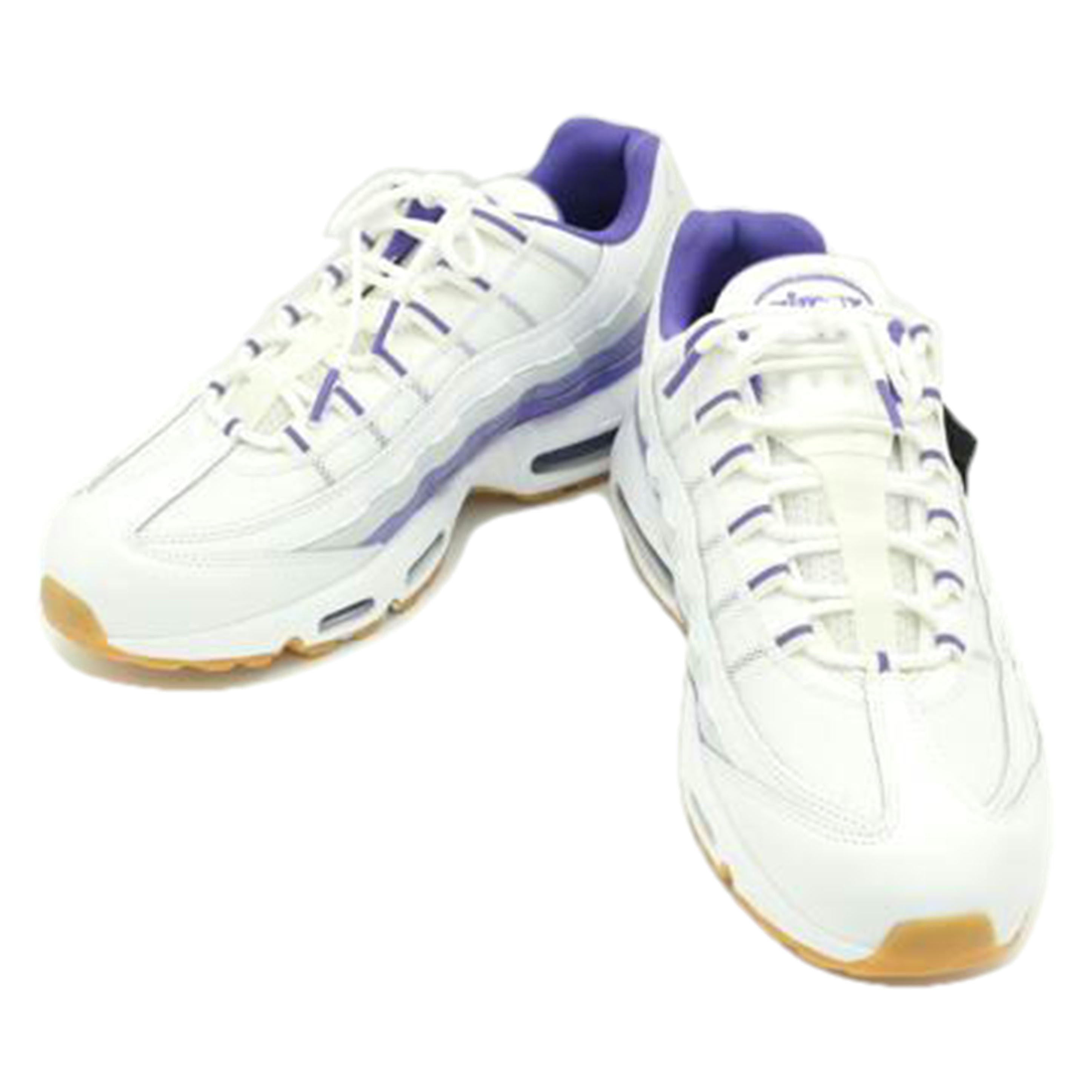 Nike air max 95 white purple on sale