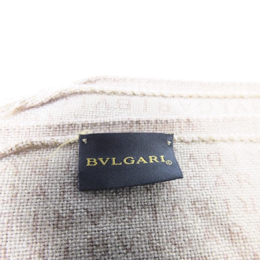 BVLGARI ブルガリ/リバーシブルウールマフラー//ABランク/88