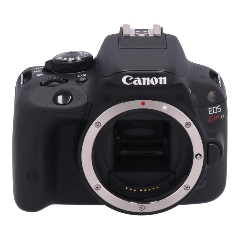 Canon キヤノン　/デジタル一眼　　ダブルズームキット/EOS Kiss X7  ﾀﾞﾌﾞﾙｽﾞｰﾑｷｯﾄ//21011070121478/Bランク/42