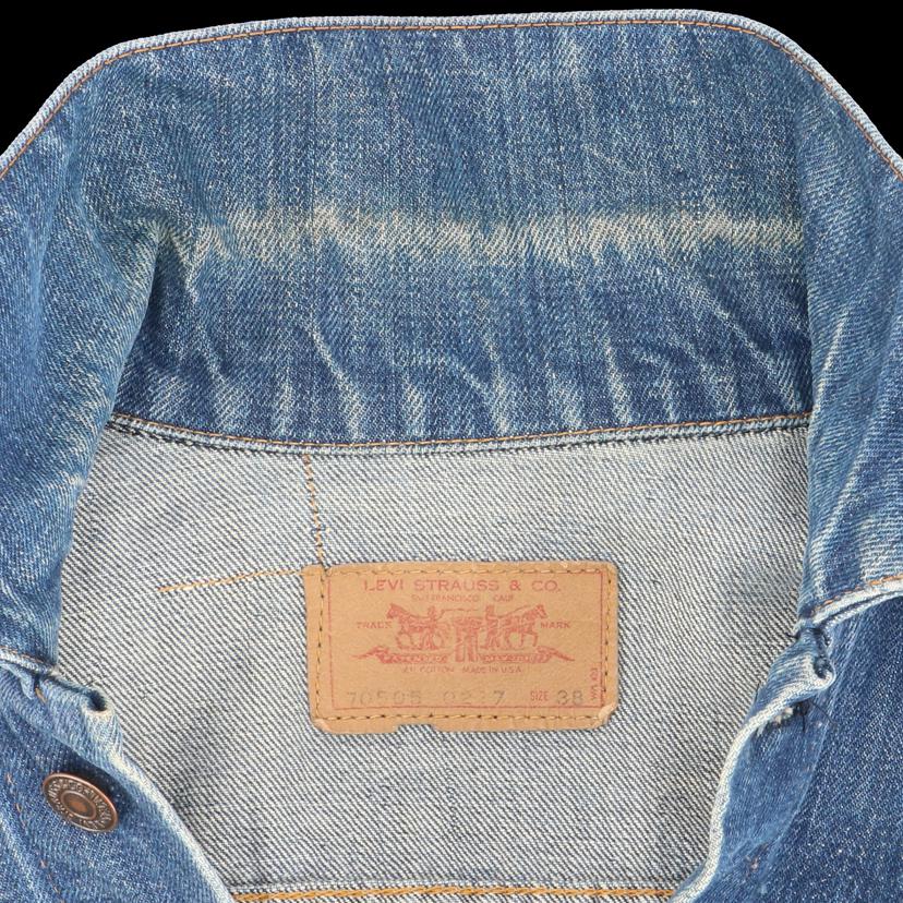 Levi’s リーバイス/70’s/505/小文字交じりタブ/USA製/裏ボタン529/ヴィンテージ/レア/70505 ﾘﾒｲｸ//ABランク/82