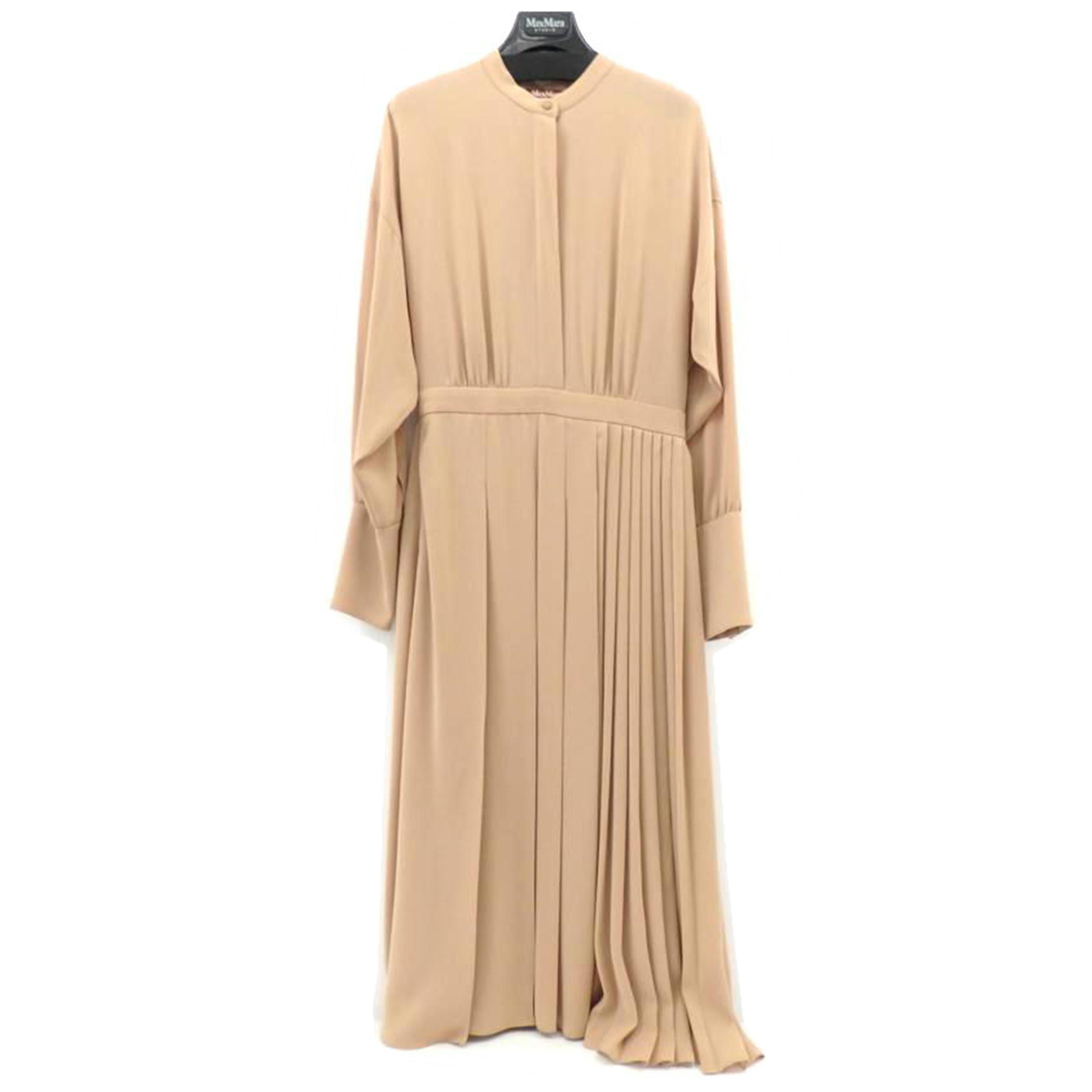MaxMara Studio ロングプリーツワンピース MaxMara Studio ロングプリーツワンピース