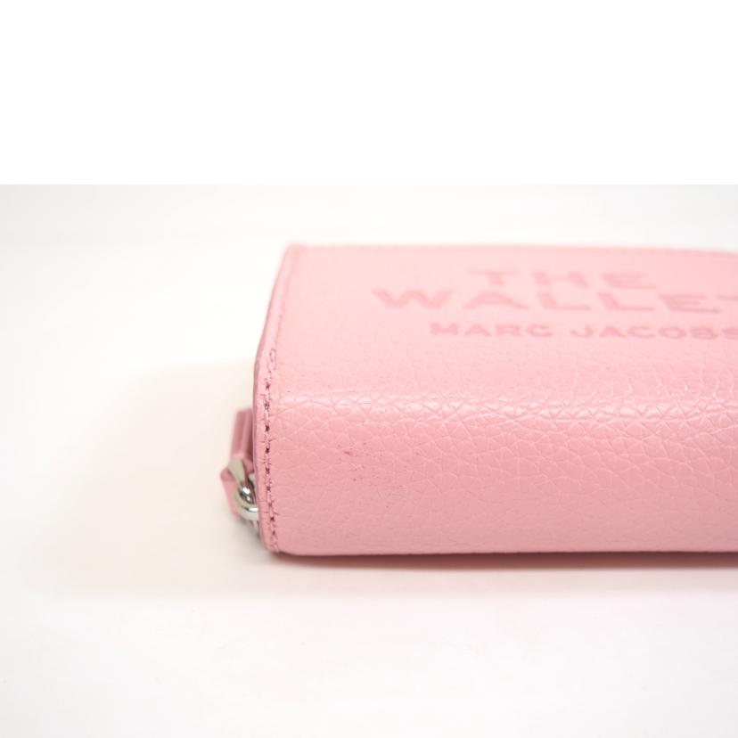 MARC　JACOBS マークジェイコブス/レザーデボスロゴコンパクトウォレット//Aランク/71