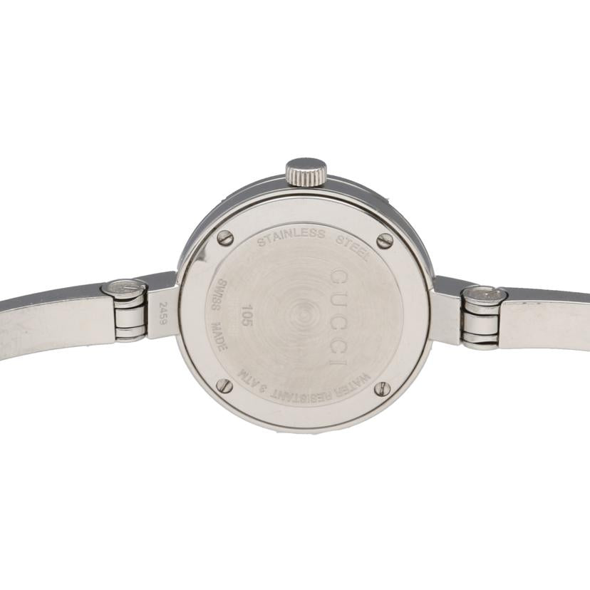 GUCCI グッチ/GUCCI／1Pダイヤバングルウォッチ/105//107*****/ABランク/06