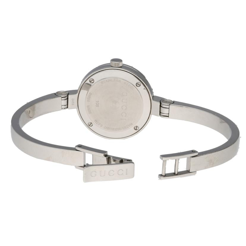 GUCCI グッチ/GUCCI／1Pダイヤバングルウォッチ/105//107*****/ABランク/06