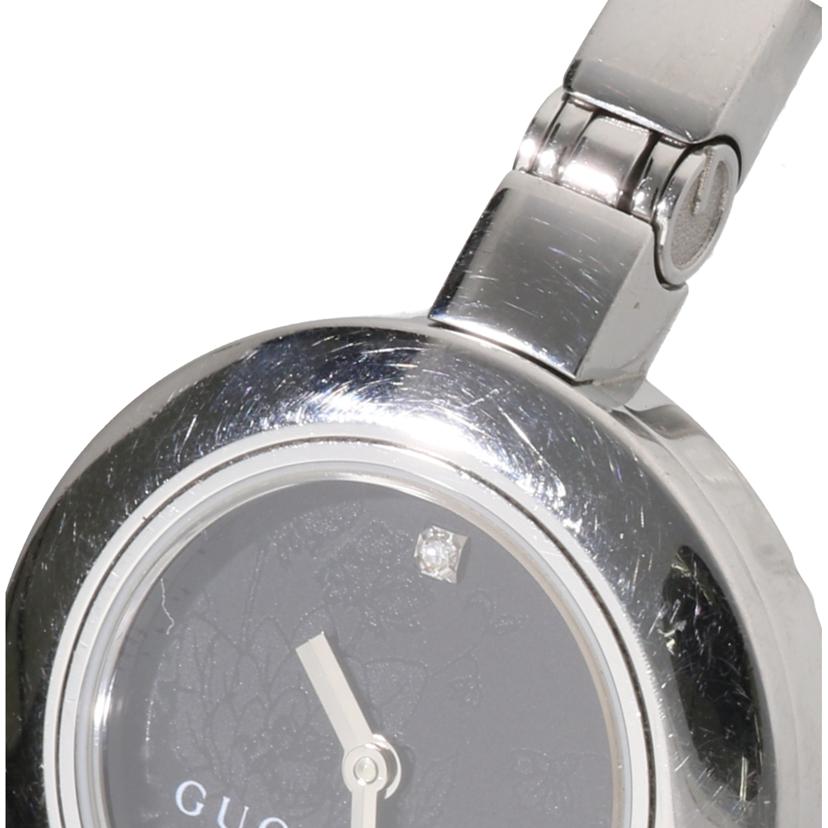 GUCCI グッチ/GUCCI／1Pダイヤバングルウォッチ/105//107*****/ABランク/06
