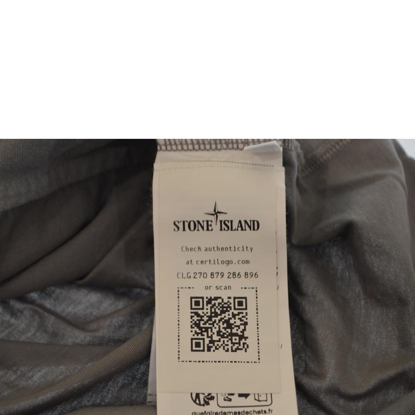 STONE ISLAND ストーンアイランド/ガーメントダイTシャツ/ドーブグレー/Mサイズ/801522044 V0092//ABランク/89