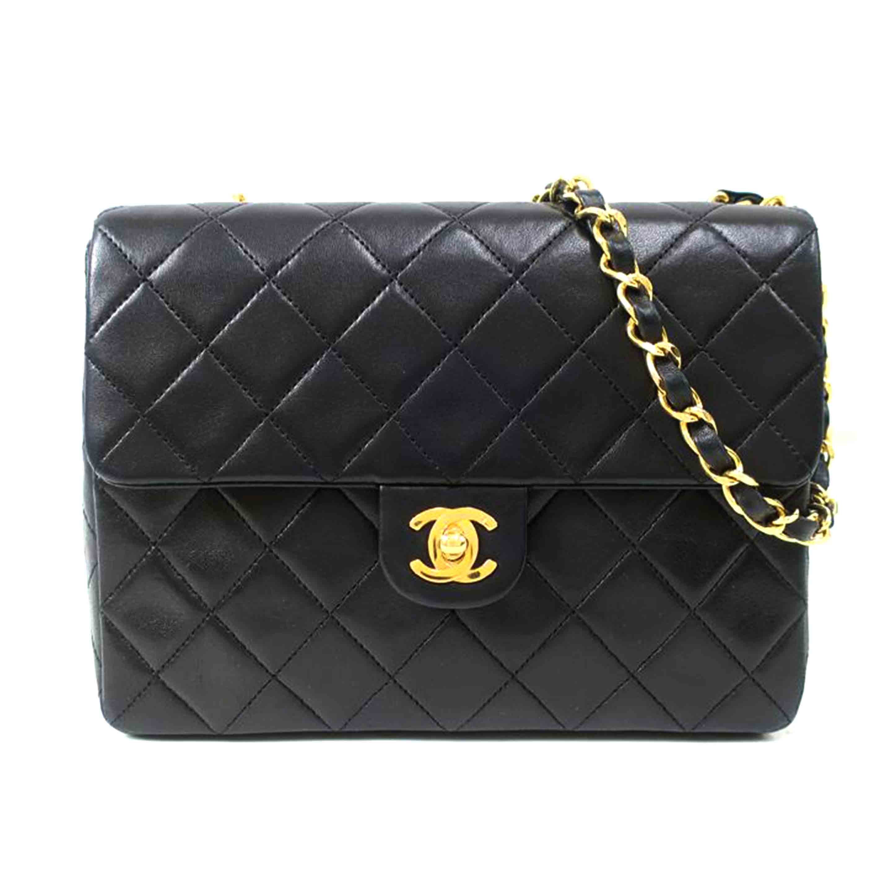 CHANEL シャネル/ミニマトラッセ20 チェーンショルダーバッグ ブラック/A 2300 7100//164****/Bランク/65