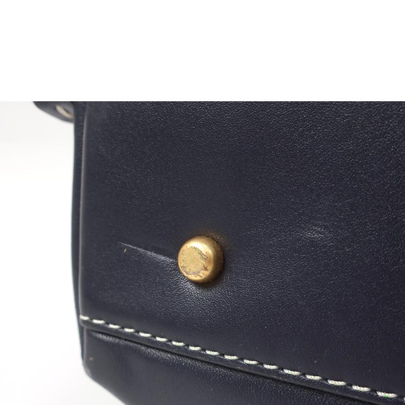 TORY　BURCH トリーバーチ/Tモノグラムバッグ／トリプルコンパートメントトート　ネイビ系　405/83312//Bランク/65