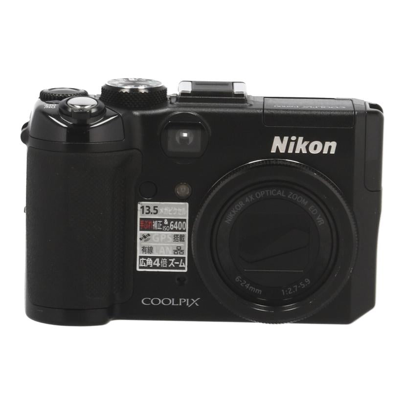 Nikon ニコン　/デジタルカメラ（オールド）/COOLPIX P6000//20124791/BCランク/78