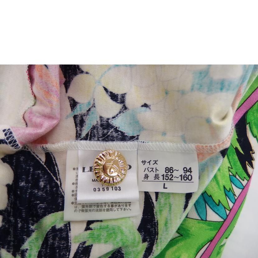 極美品✨ LEONARD レオナール カシミヤ シルク100% ニット コート LEONARD 美品◎正規 日本製 FASHION レオナール 0349128