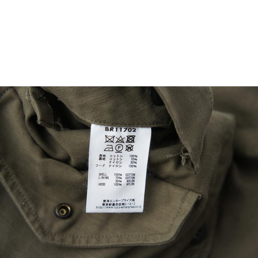 BUZZ　RICKSONS バズリクソンズ/M－65フィールドジャケット　ワッペン/BR11702//ABランク/78