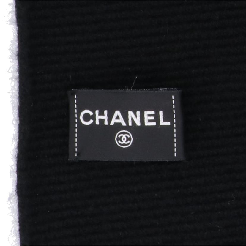 CHANEL シャネル/カシミアロゴマフラー//Aランク/91