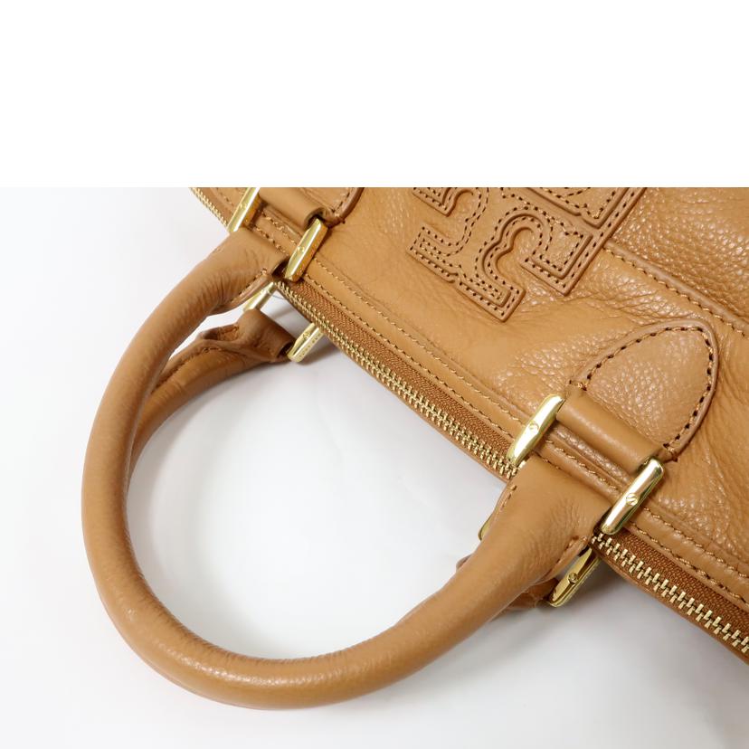 TORY　BURCH トリーバーチ/レザー2WAYショルダーバッグ　ロイヤルタン　ライトブラウン/11139503//Aランク/65