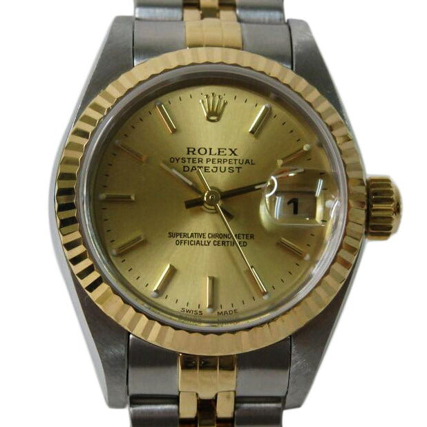 ROLEX ロレックス/デイトジャスト・レディース・SS×YG／K番/79173//K29****/Aランク/84
