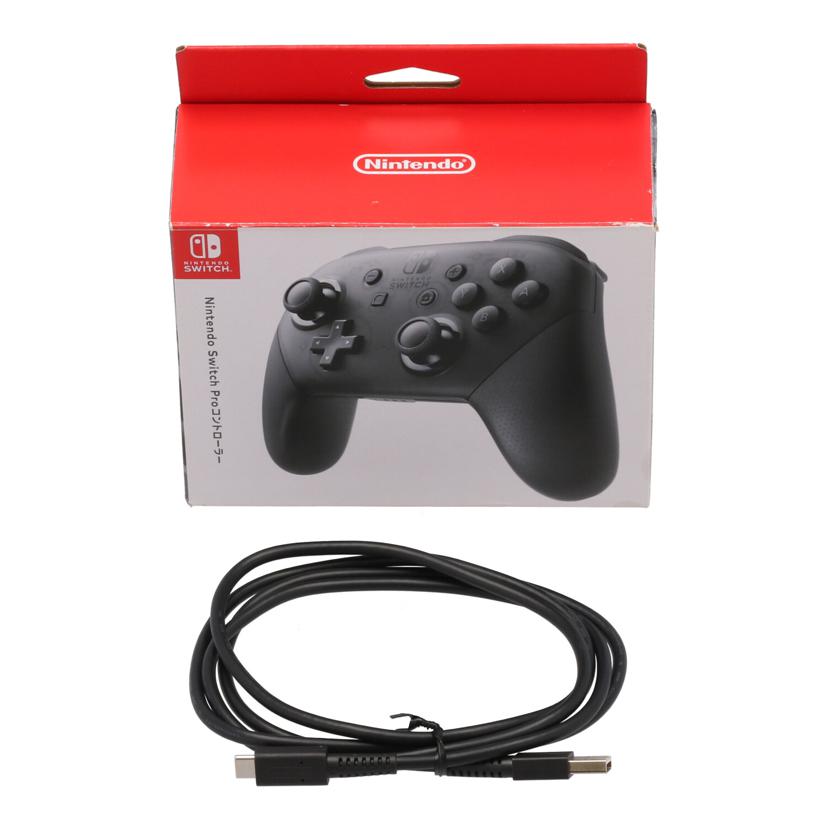 Nintendo 任天堂 ニンテンドー /Switch　Pro　コントローラー/HAC-A-FSSKA//-/Bランク/77