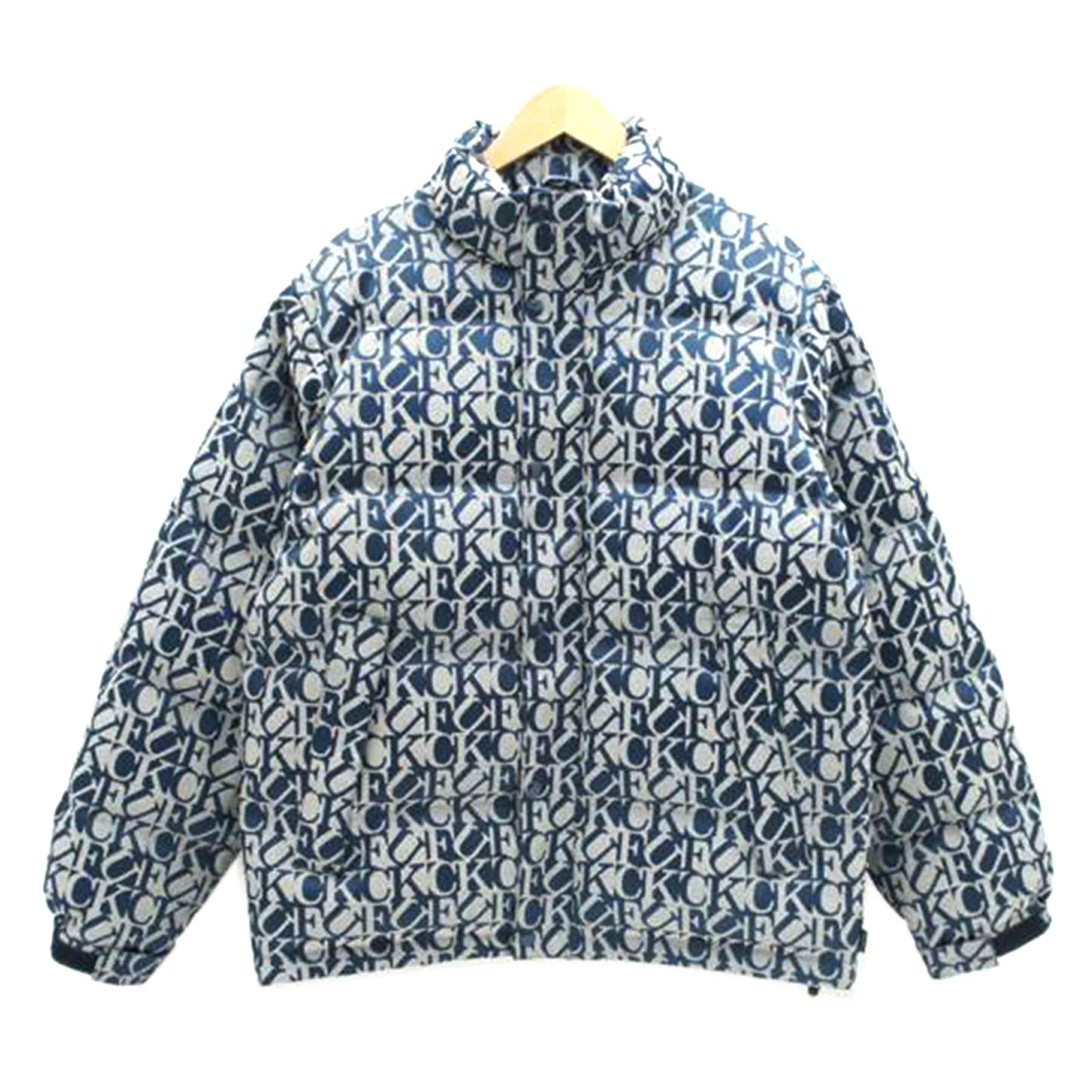 Supreme シュプリーム/Supreme　17AW　Fuck　Jacquard　Puffy　Jacket　ダウンジャケット//ABランク/78