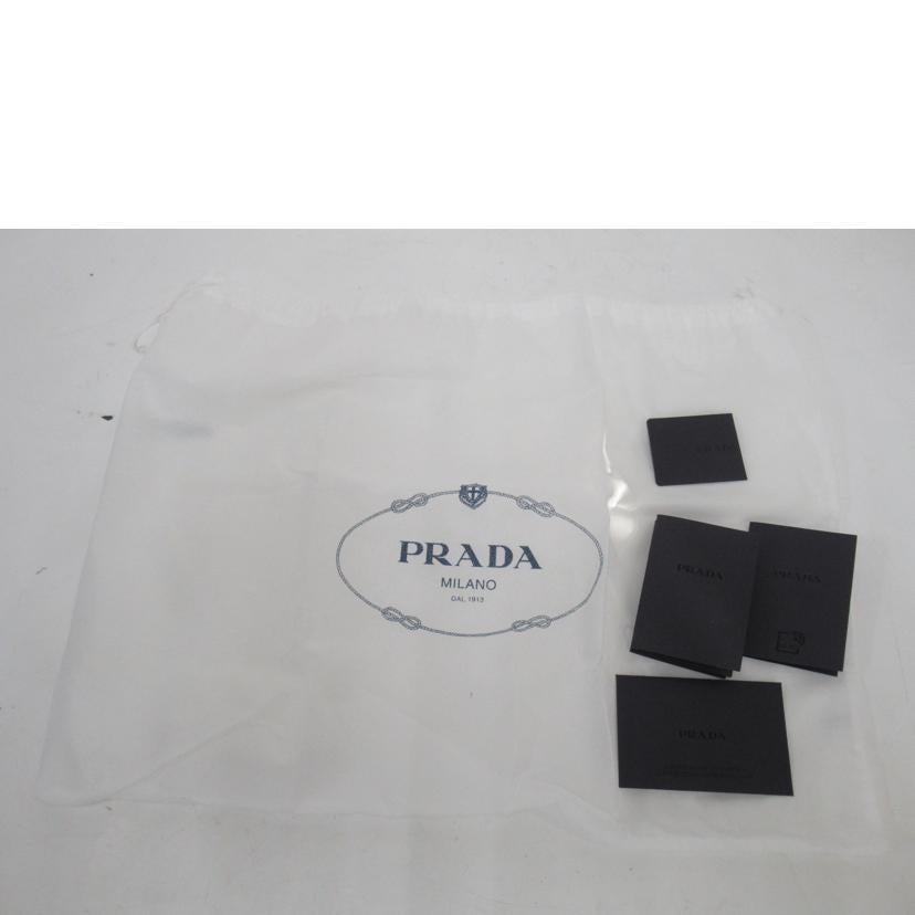 PRADA/2WAYハンドバッグ／レザー/1BA164//Aランク/63