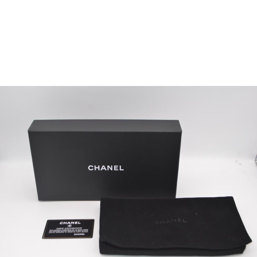 CHANEL シャネル/マトラッセキャビアスキンレザー長財布／ノワール/A50096//188*****/SAランク/89