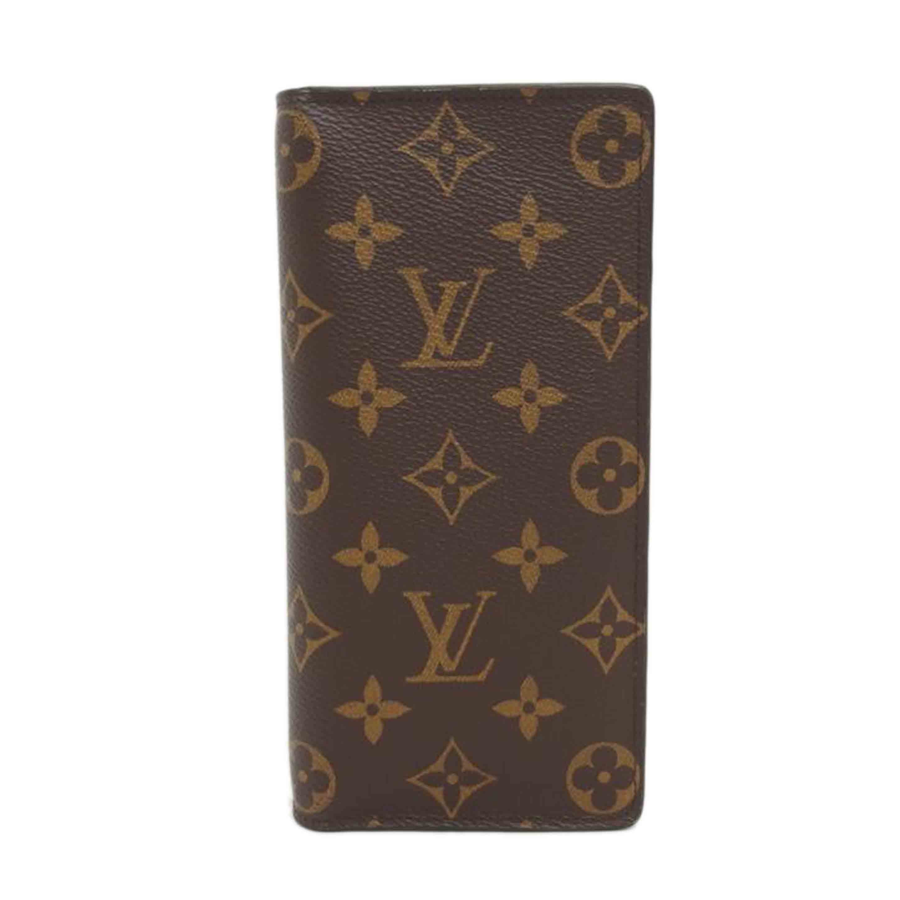 LV ルイヴィトン　二つ折り長財布/ポルトフォイユ・ブラザ／モノグラム/M66540//ICﾀ**/ABランク/04