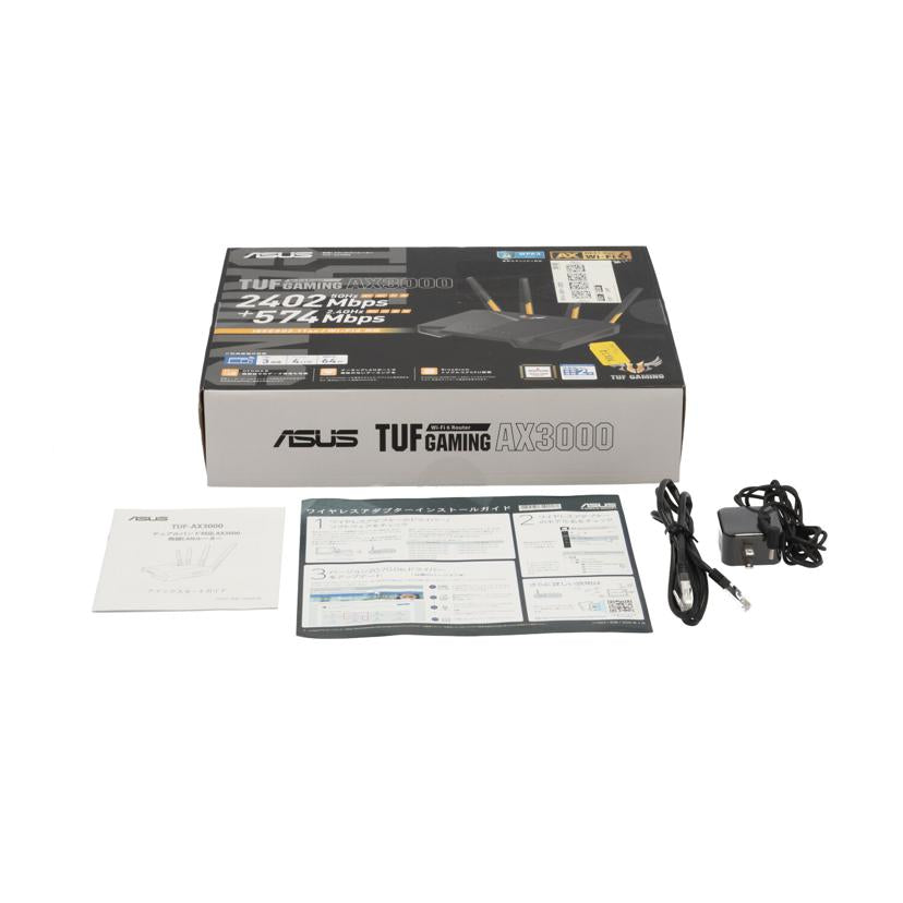 ASUS エイスース/無線LANルーター/TUF-AX3000//M3IJJA001834/Bランク/75