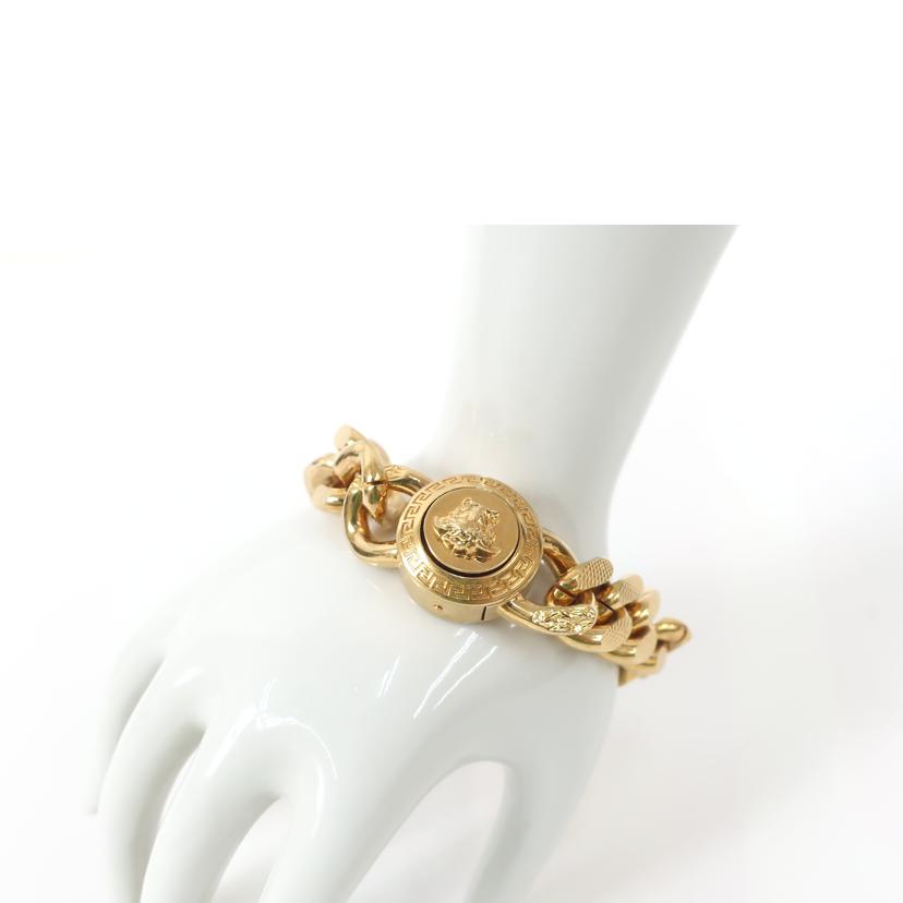 VERSACE　 ヴェルサーチ/メドゥーサチェーンブレスレット　Medusa　ゴールド　21cm/05203//ABランク/65