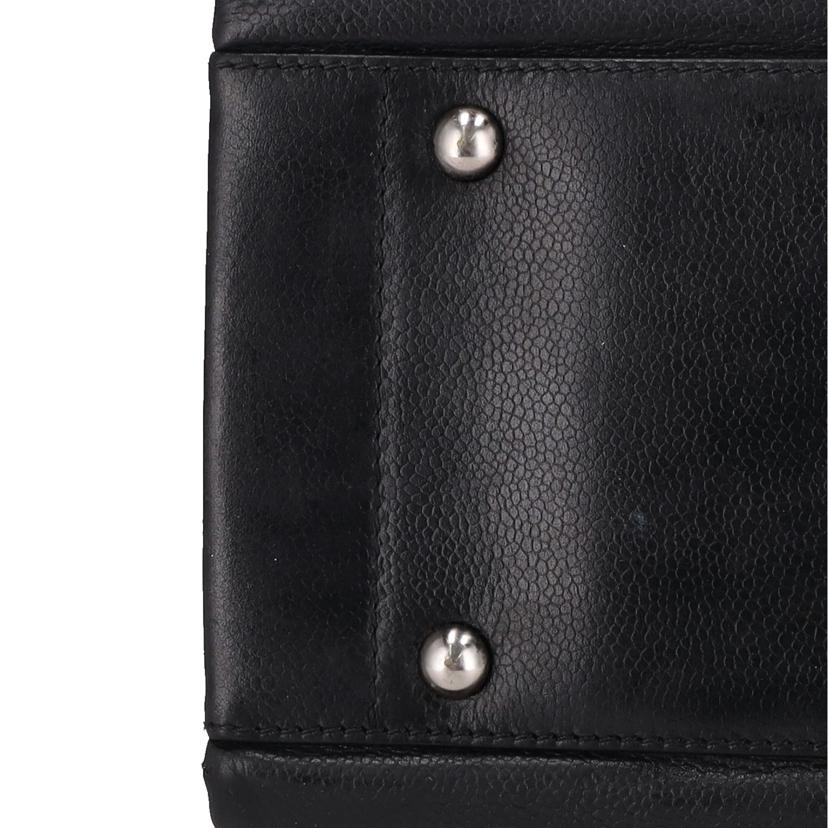 CHANEL シャネル/ココマークキャビアスキントート//128*****/ABランク/91