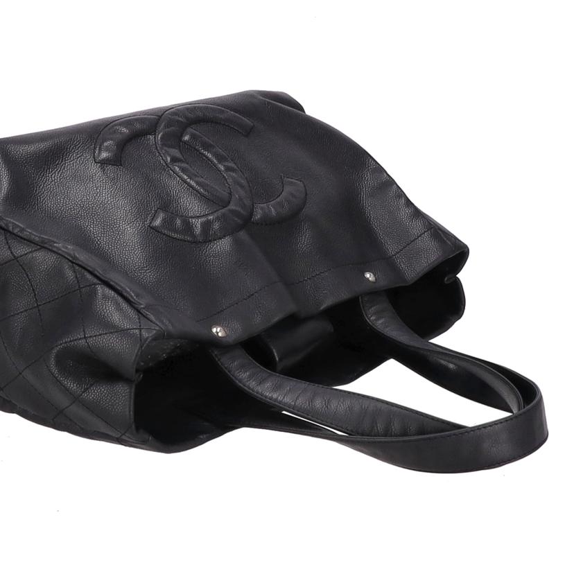 CHANEL シャネル/ココマークキャビアスキントート//128*****/ABランク/91