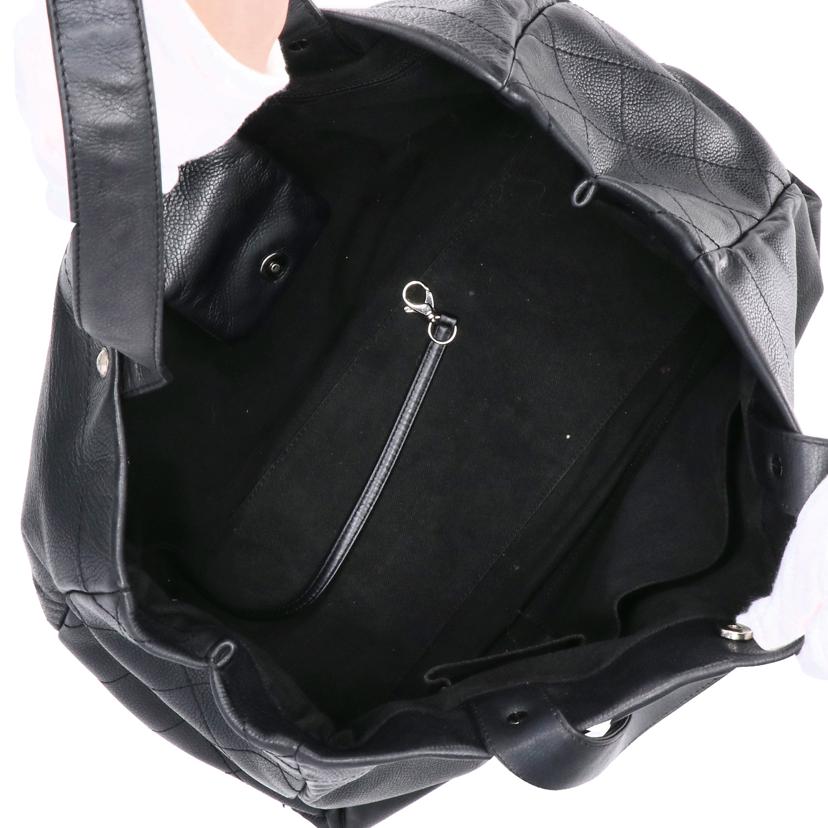 CHANEL シャネル/ココマークキャビアスキントート//128*****/ABランク/91