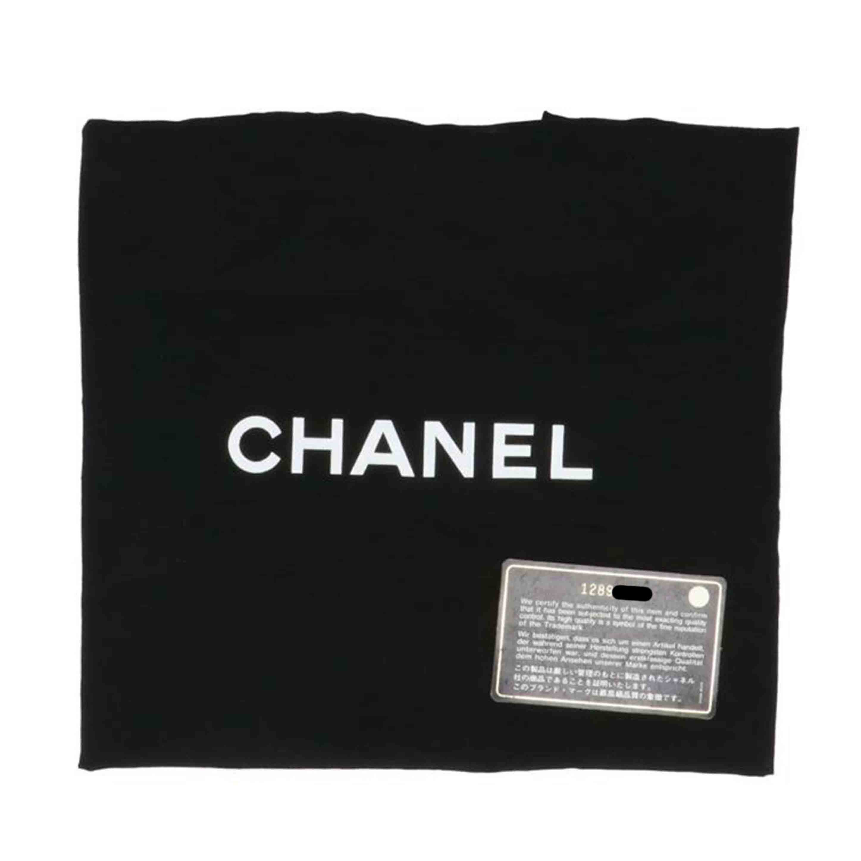 CHANEL シャネル/ココマークキャビアスキントート//128*****/ABランク/91