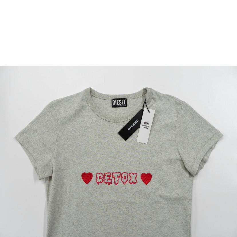 DIESEL ディーゼル/T－Slicup　Maglietta　Tシャツ／ライトグレー//SAランク/81