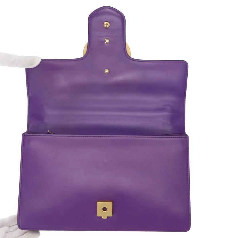 GUCCI　 グッチ/GGマーモントフラップチェーンショルダー/431777 //527***/Bランク/24
