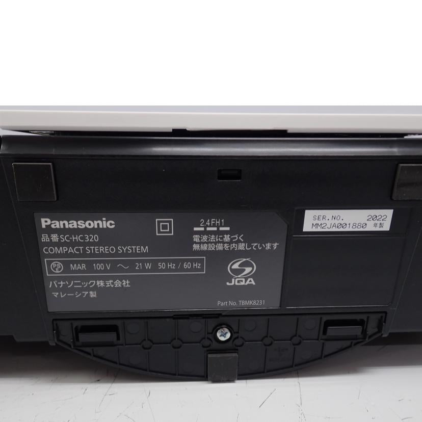 Panasonic Panasonic/コンパクトステレオシステム/SC-HC320//MM2JA001880/Bランク/62