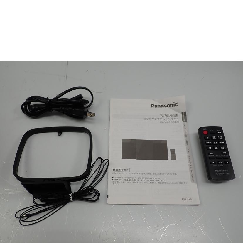 Panasonic Panasonic/コンパクトステレオシステム/SC-HC320//MM2JA001880/Bランク/62